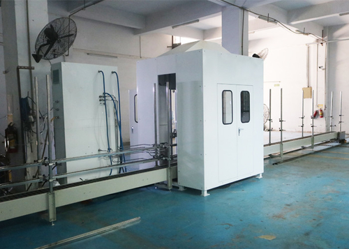 Vietnamlı müşteriye Eşanjör için Sıralı Otomatik Alev Lehimleme Makinesi