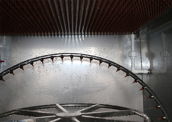 RT 60C Sıcaklık Aralığı IP Test Ekipmanı, 10,4 İnç Renkli Dokunmatik Ekran ve Dış Çapı Ф102mm Duş Borusu