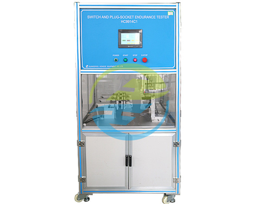 Good price IEC Test Ekipmanı Doğrusal Sarma 100mm Anahtar Plug Soket Hayat Deneme Makinesi HC9914C1 (Üç Çalışma İstasyonu) çevrimiçi