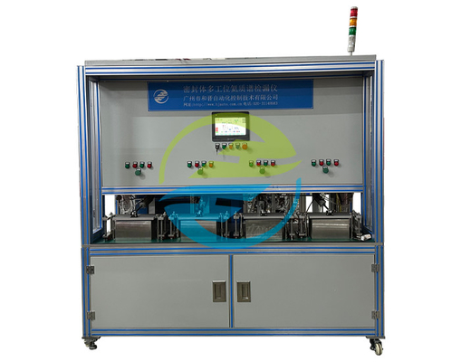 Good price 4 istasyonluk mühürlü çok istasyonlu helium kütle spektrometri sızıntı dedektörü sızıntı testi ekipmanıyla çevrimiçi